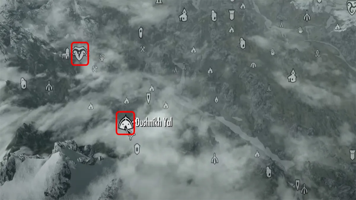 orc stronghold location in skyrim dushnikh yal