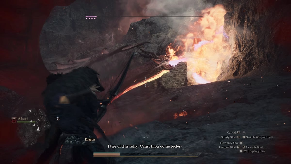 dragon fire breath in dragons dogma 2