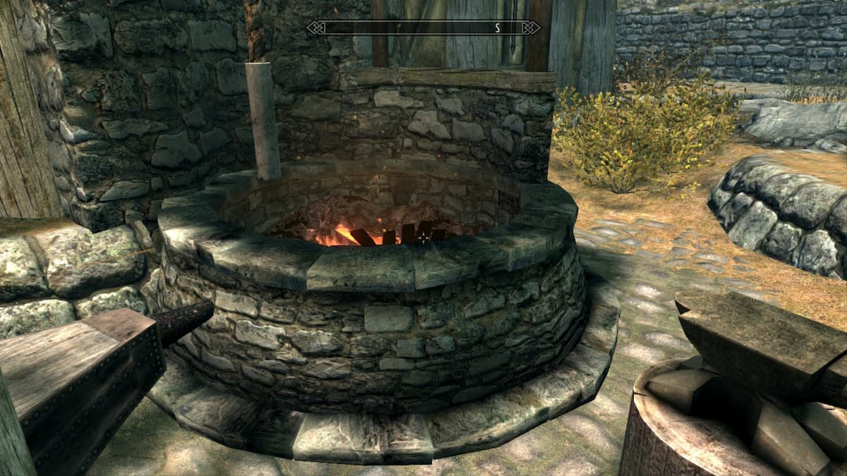 blacksmith forge in skyrim