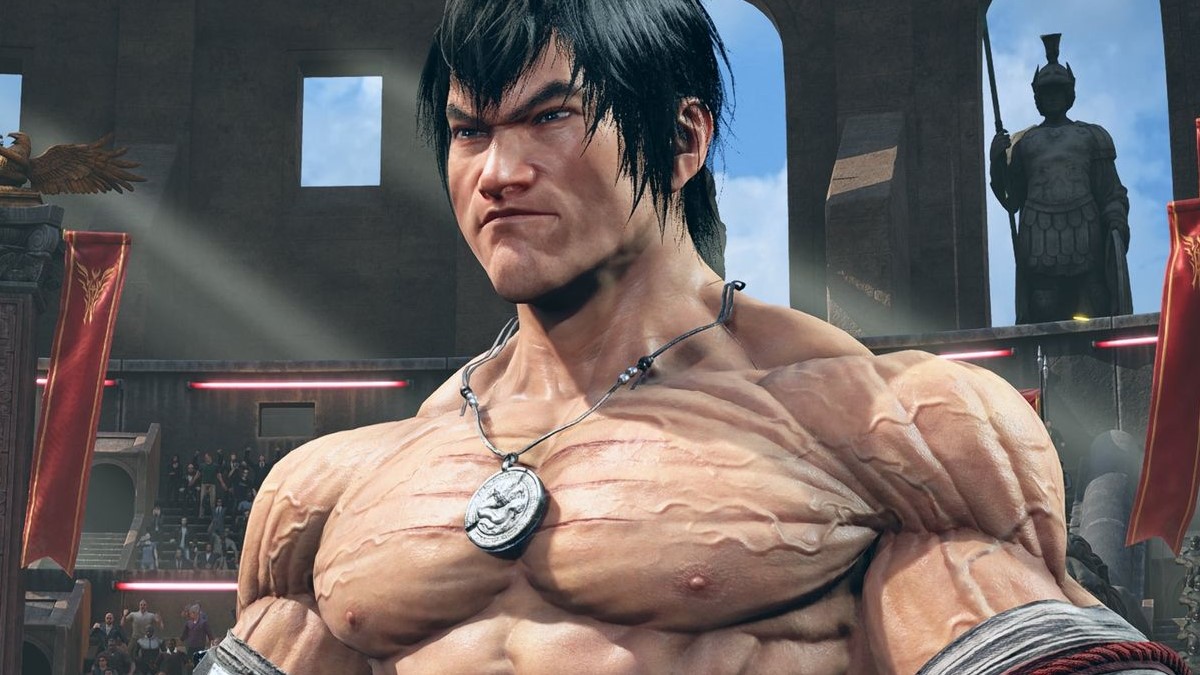 Law flexing in Tekken 8