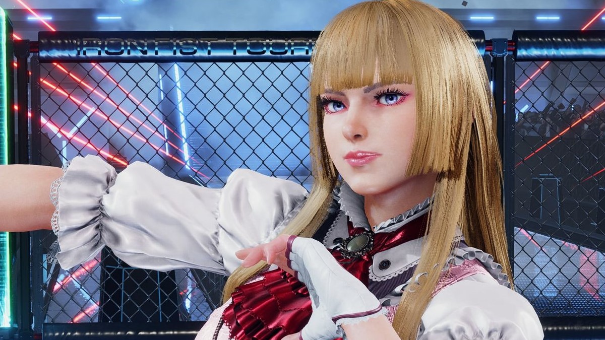 Lili posing before a fight in Tekken 8