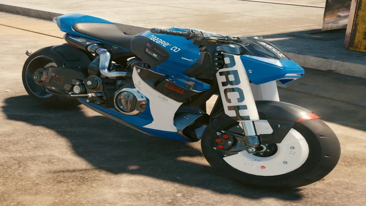 Arch Nazare Racer variant in Cyberpunk 2077.