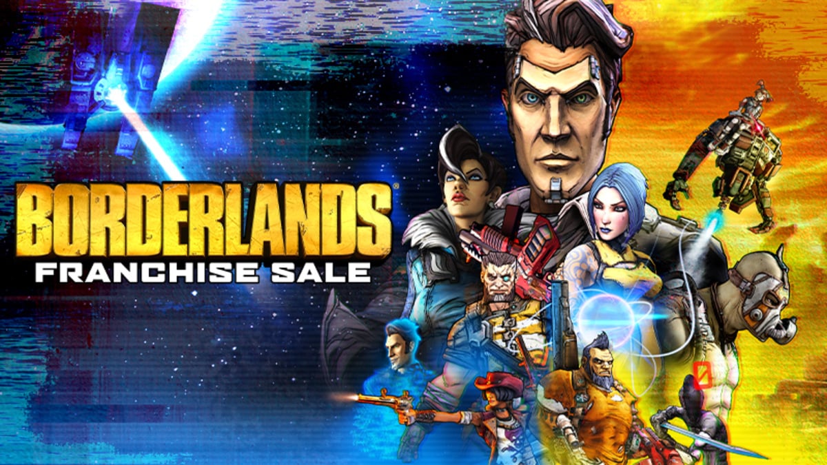 Borderlands franchise promotional art