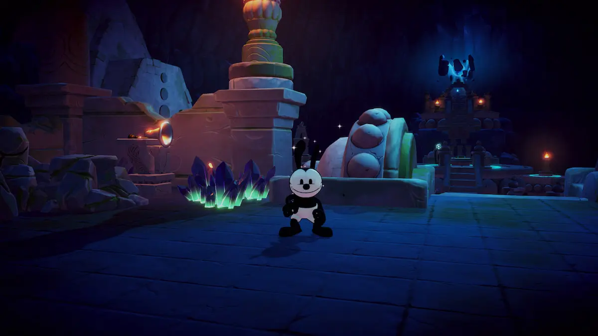 Oswald in the sunken ruins