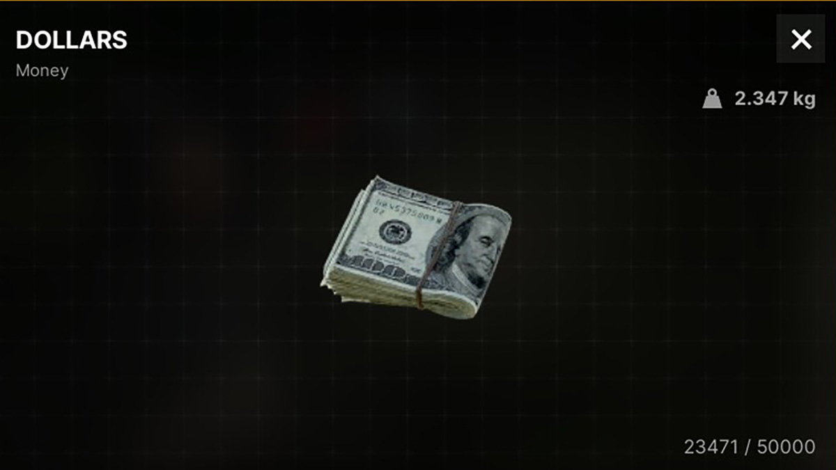 US Dollar icon in Gray Zone Warfare