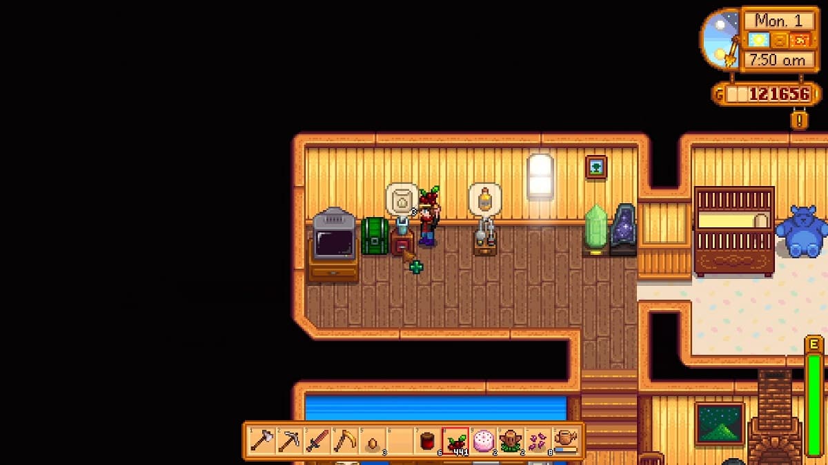 Crafting seeds from crops in Stardew Valley