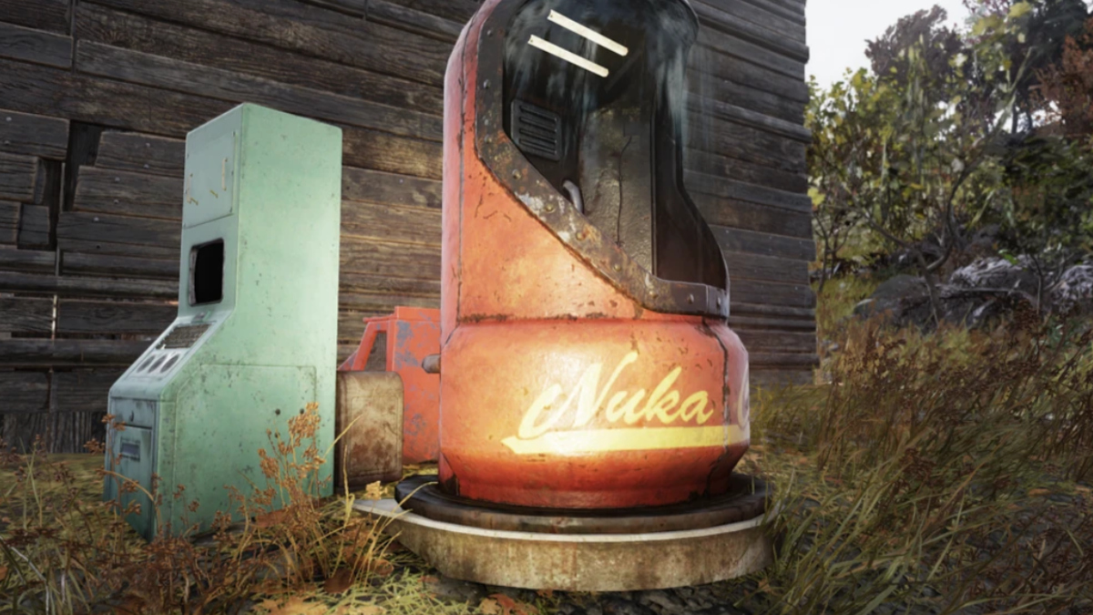 Nuka-Cola Collectron Station in Fallout 76.