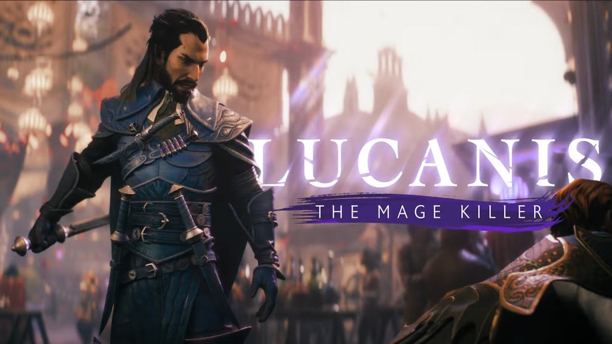 Lucanis the Mage Killer is introduced in the official Dragon Age: The Veilguard trailer.