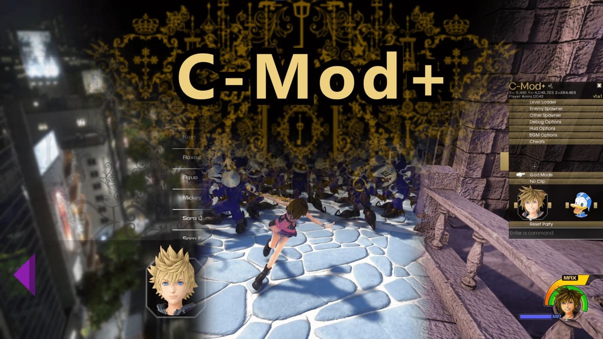 C-Mod Menu for Kingdom Hearts Integrum Masterpiece