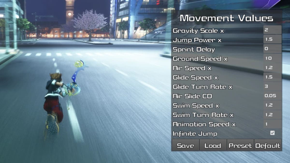 Improved Movement for Kingdom Hearts Integrum Masterpiec