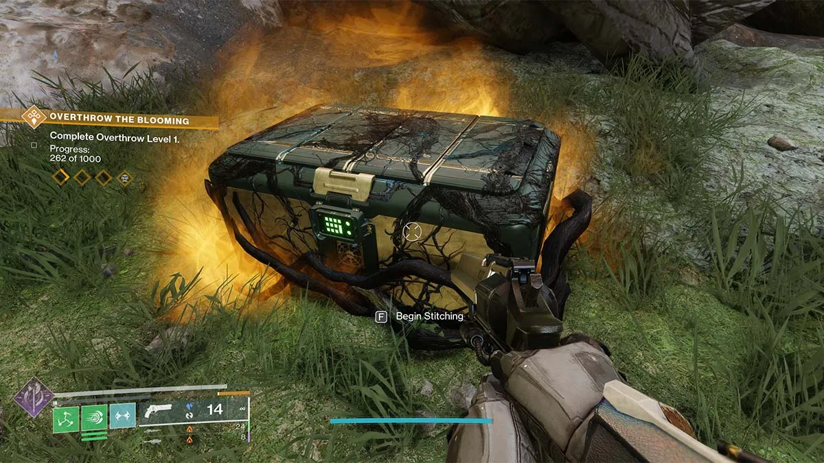 Chest near the tree in the Blooming in Destiny 2: The Final Shape