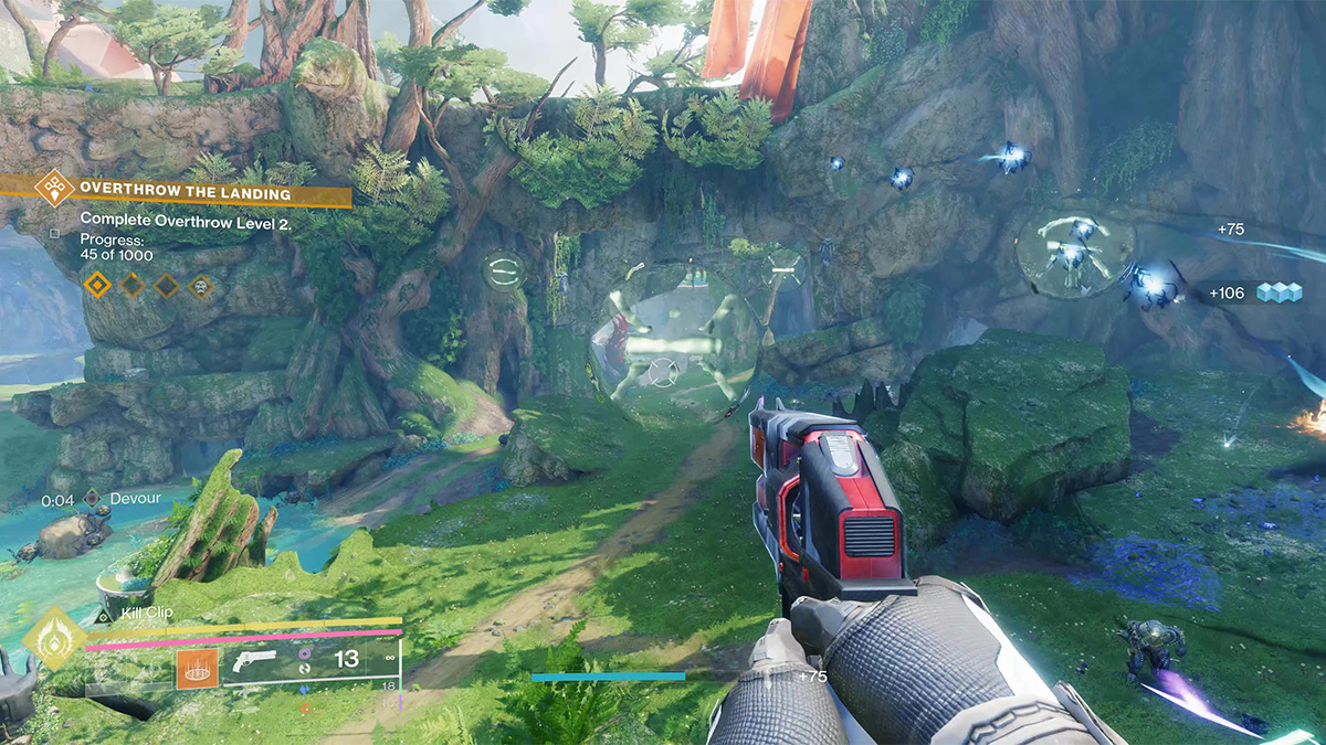 The Hive rune encounter in The Landing Overflow in Destiny 2: The Final Shape