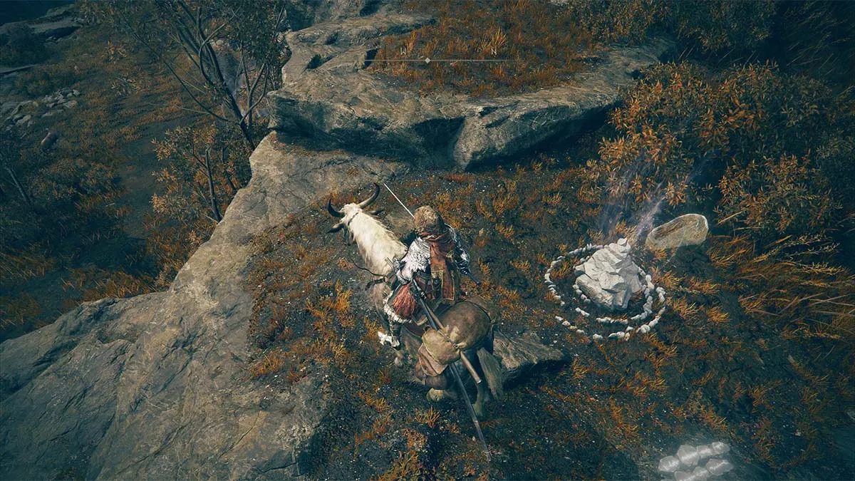 The Spirit Sprint unlock cairn in Elden Ring Shadow of the Erdtree