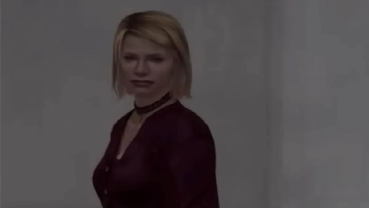 Close-up shot of Maria in the original Silent Hill 2