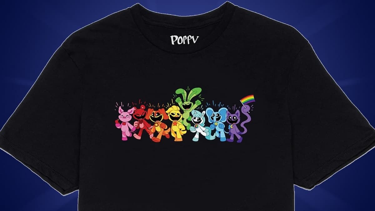 Poppy Playtime Smiling Critters Pride Shirt