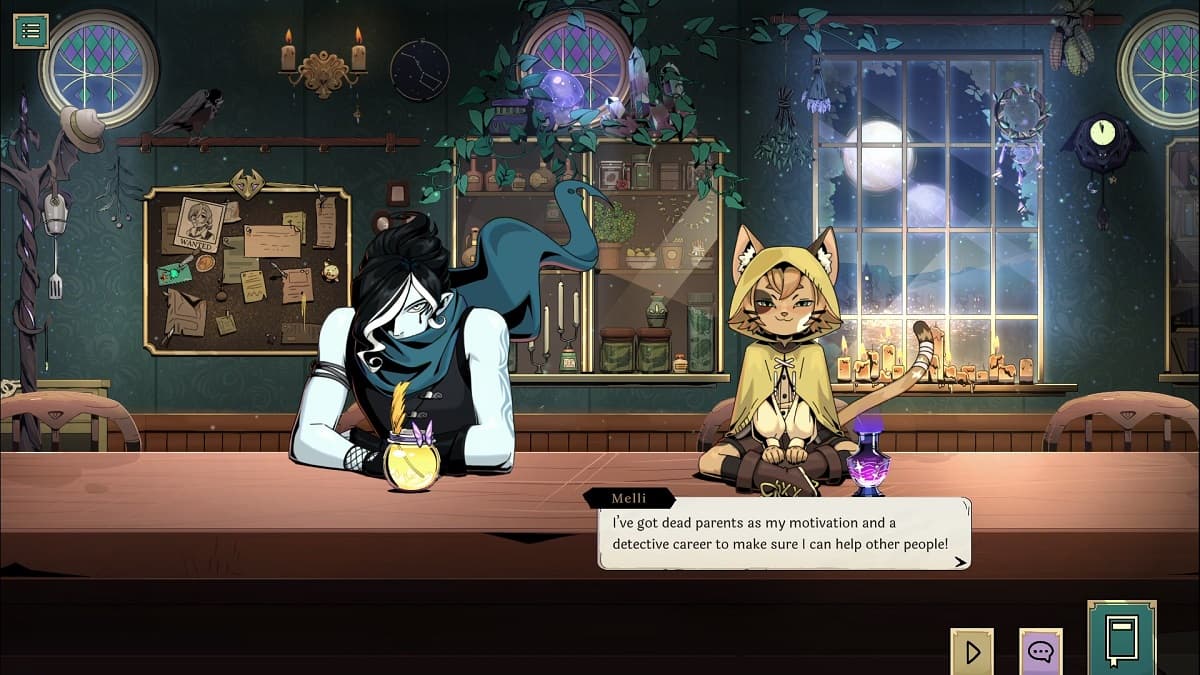 Zephir and Melli in Tavern Talk