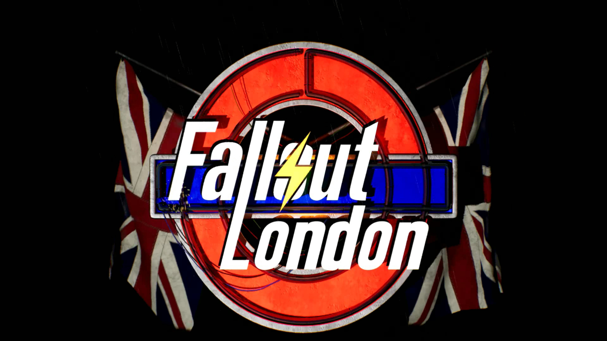 Fallout London splash screen.