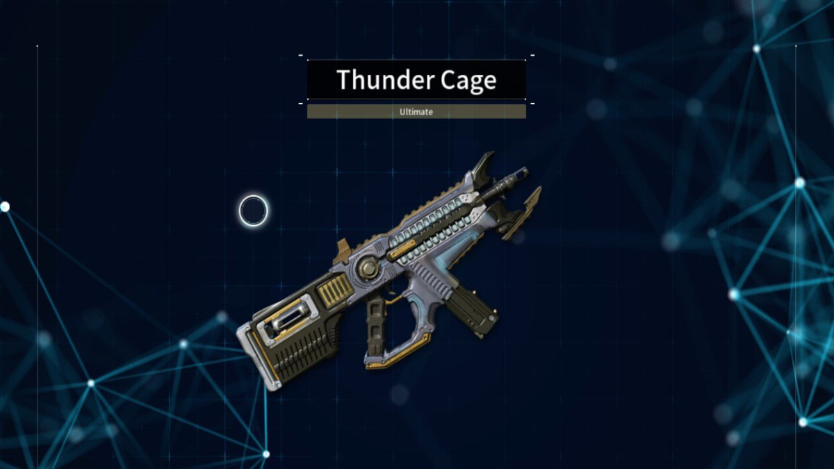 Equipping the Thunder Cage to Bunny in The First Descendant