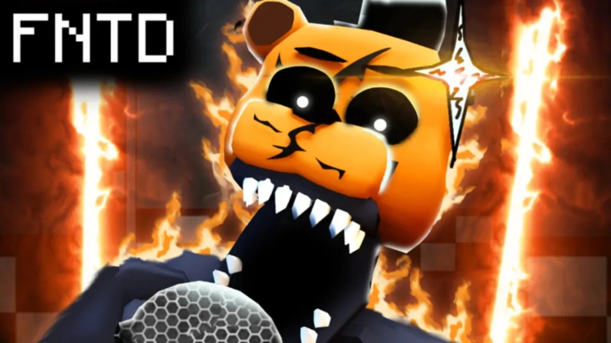 Five Nights TD character yells in the microphone