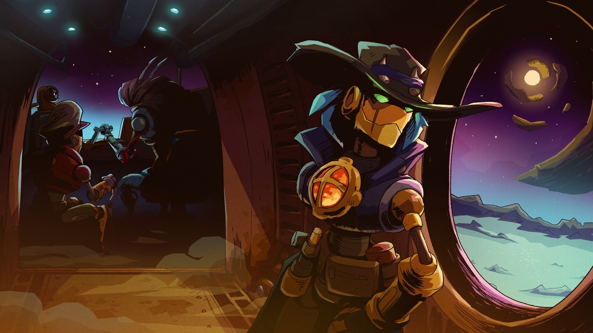 Capatin Leeway character in SteamWorld Heist 2