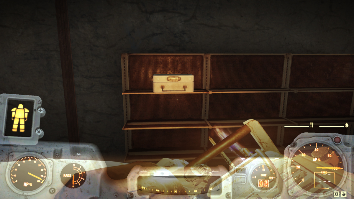 First Aid Kit by the Slumber Mill Motel in Fallout 76