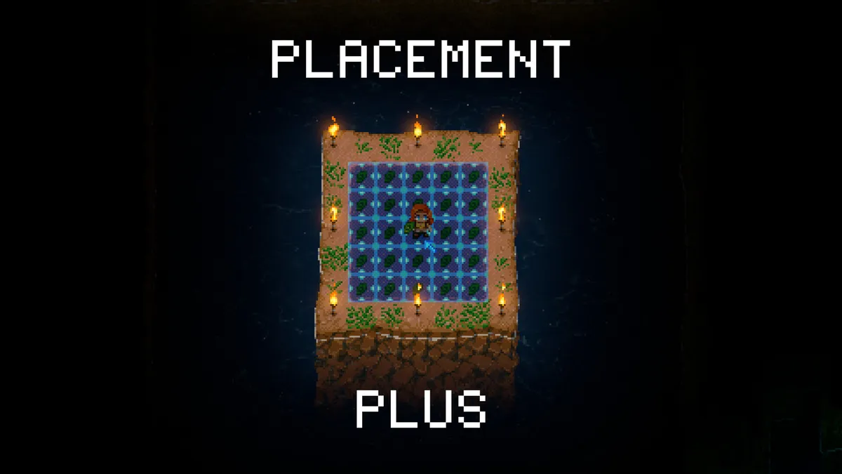 Placement Plus Mod in Core Keeper