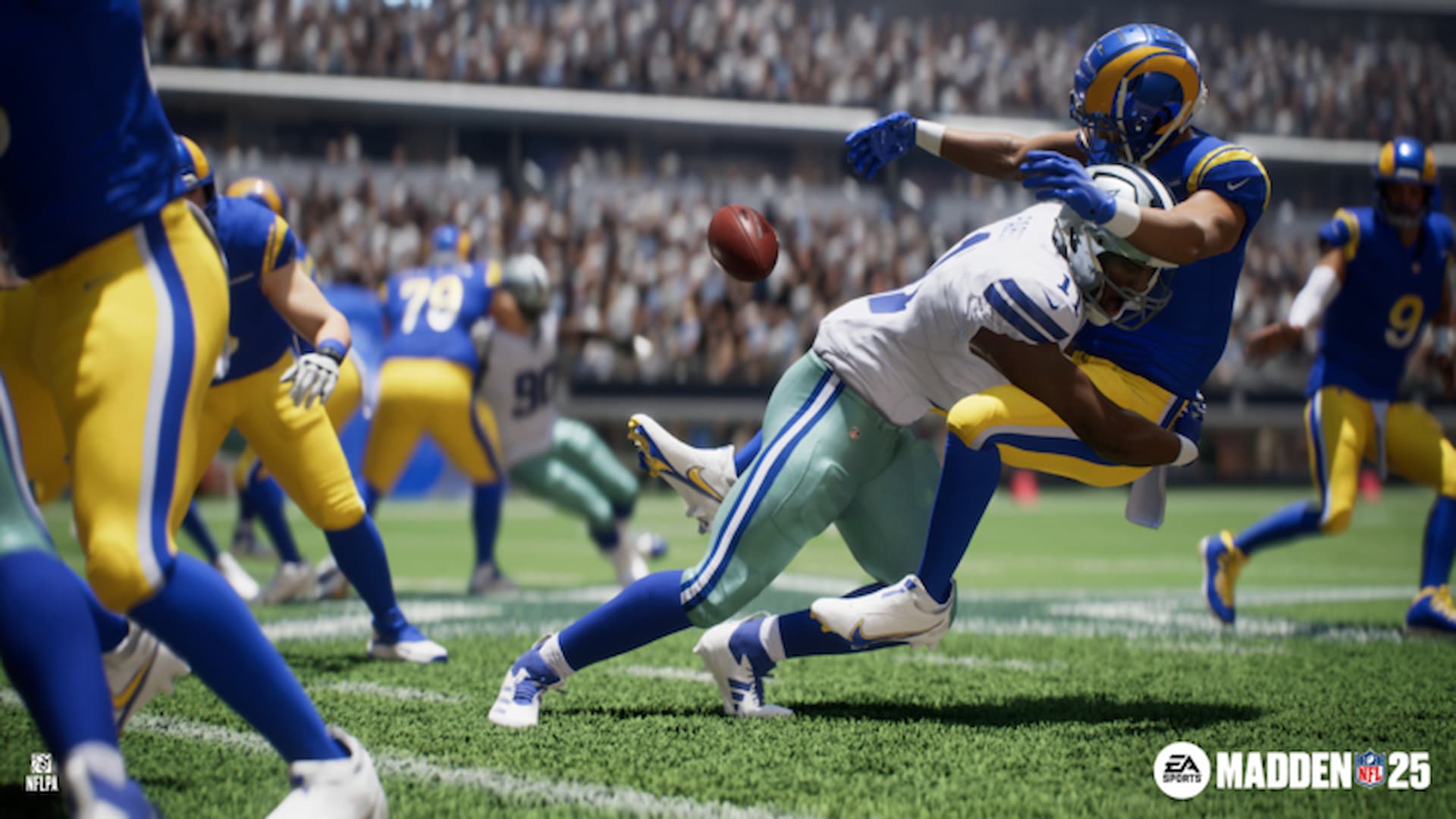 A tackle in Madden 25