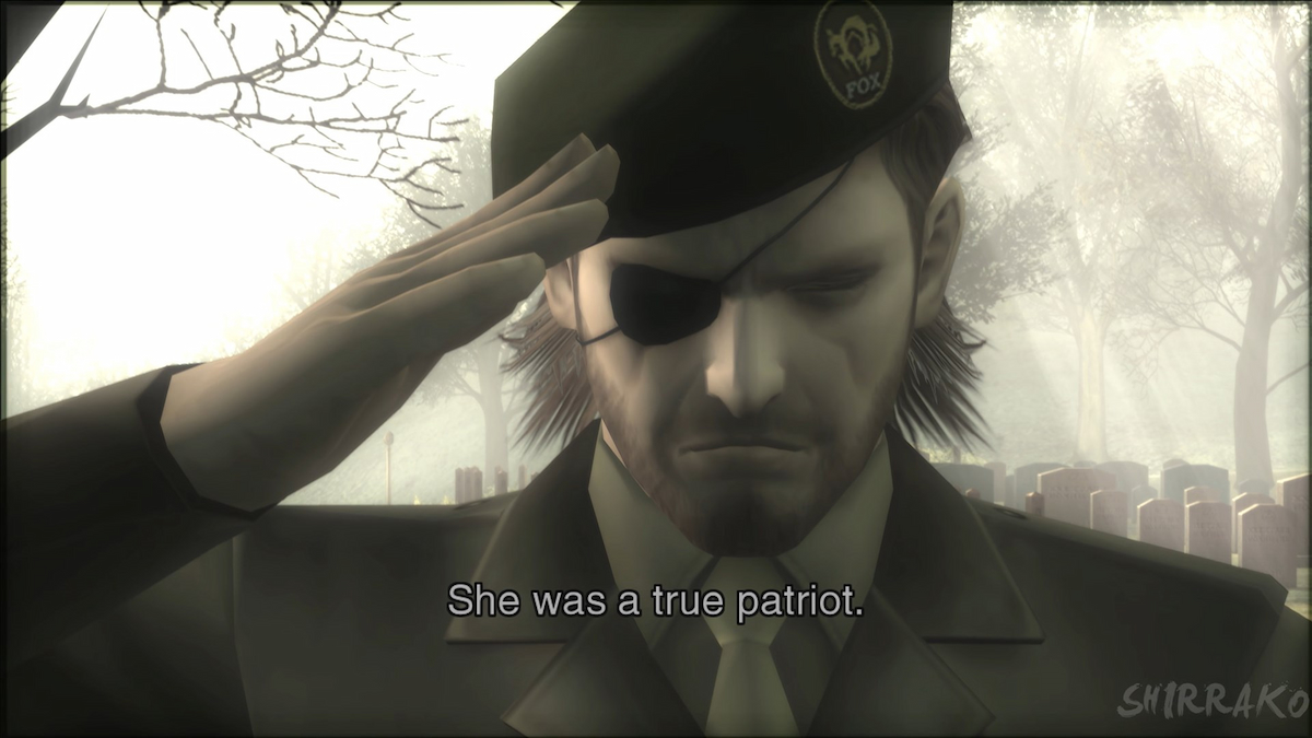 snake's salute