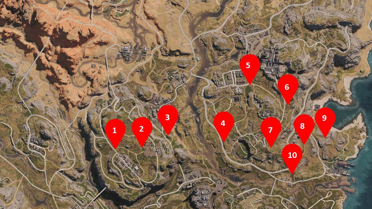 Iron River Echo Stone Locations in Once Human