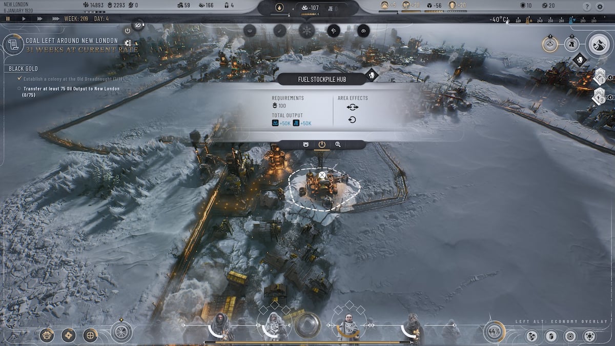 Frostpunk 2 leave a hex tip