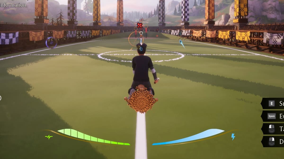 Gameplay screenshot of Quidditch