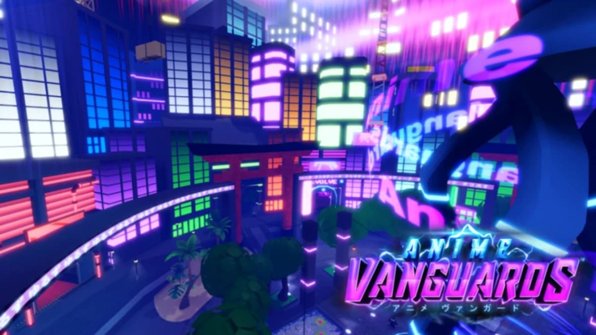 Roblox Anime Vanguards official promo key art