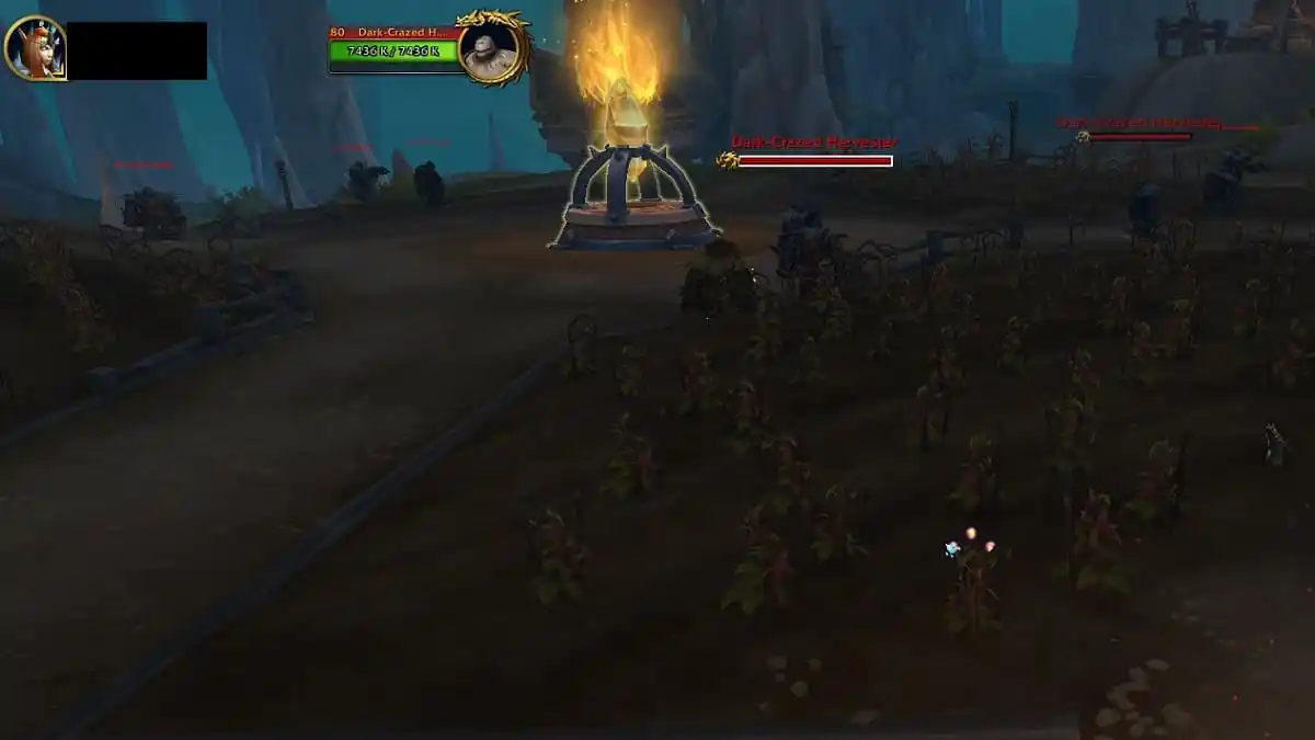 Dark Crazed Harvest in WoW The War Within