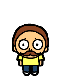 mustache morty