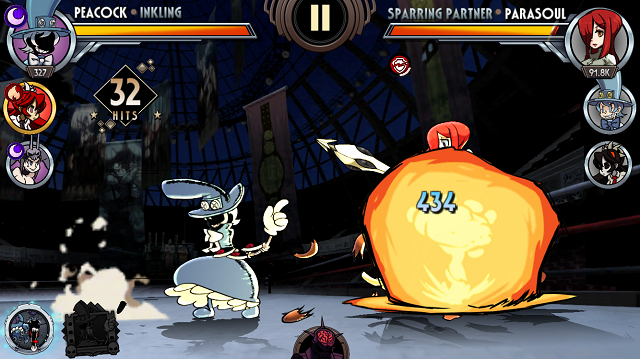 skullgirls peacock blockbuster