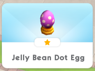 Jelly Bean Dot egg as part of The Sims Mobile egg hunt