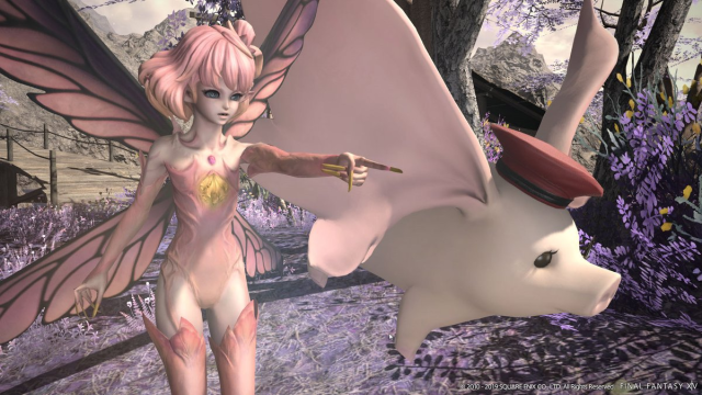 FFXIV 5.1 mount Portly Porxie