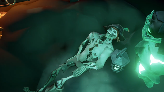 Sea of Thieves Dougie's skeleton.