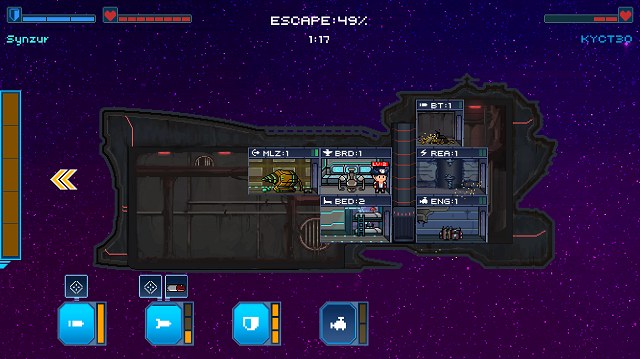 Pixel Starships space combat