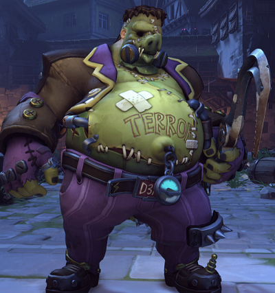 overwatch roadhog halloween skin