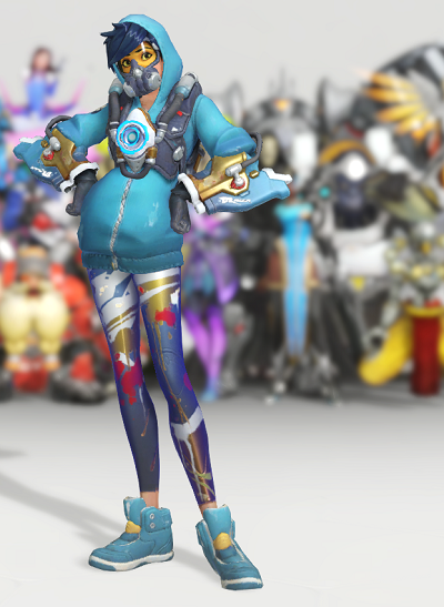 overwatch tracer anniversary skin