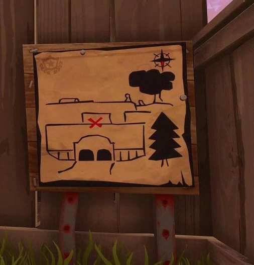 Risky Reels Treasure Map