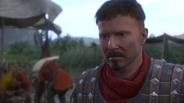 The player talks about the bandits to Sir Radzig 