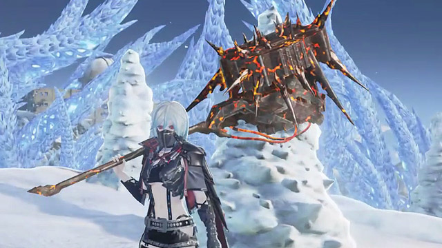 Code Vein Two-Handed Hammer: Burned Warhammer