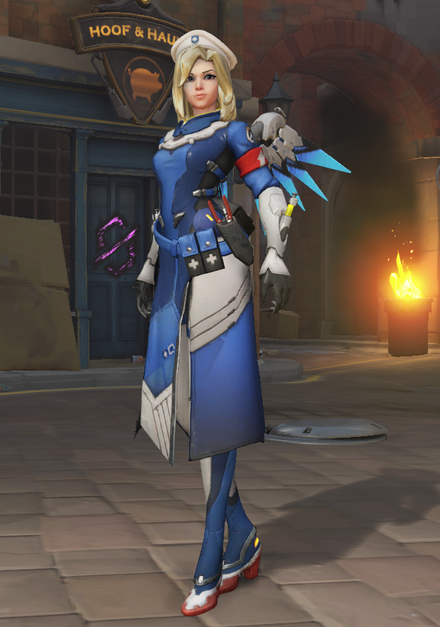 overwatch uprising mercy skin