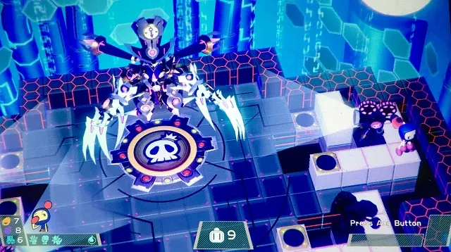 super bomberman r world 3 boss